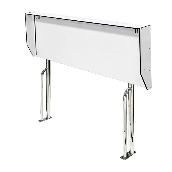 Magma Grills Tournament Series Dock Cleaning Station, High Density Polyethylene, White/Black/White, 48" w/ Dock Mount