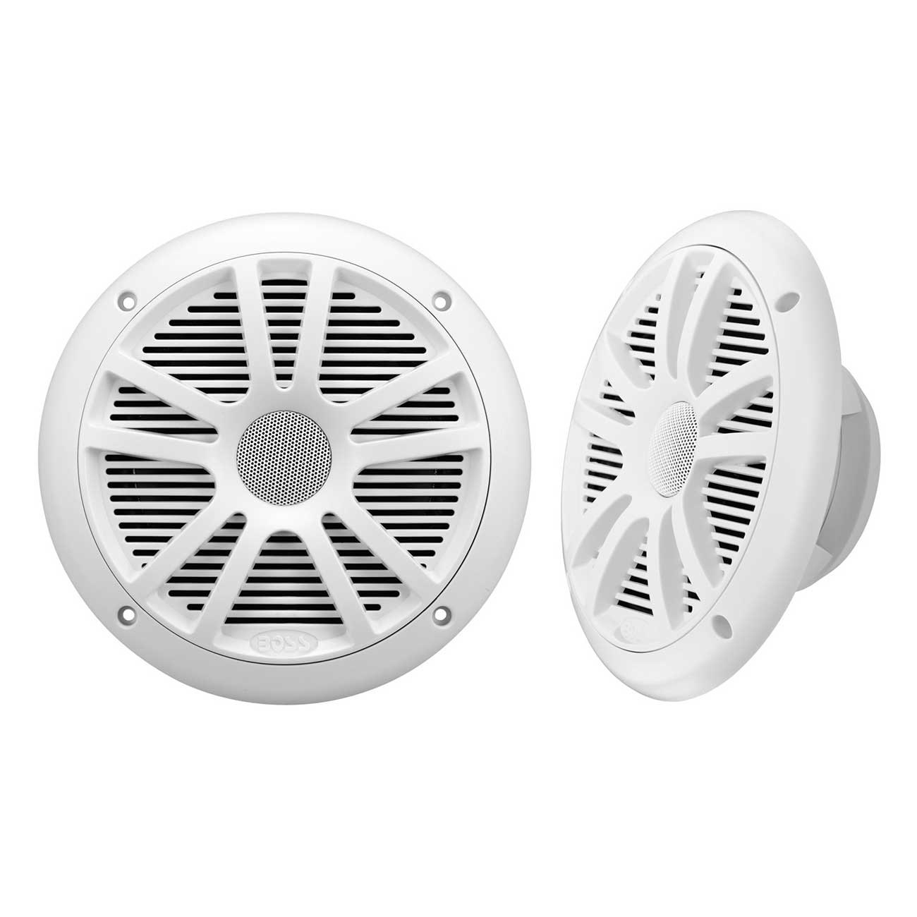 Boss Audio Marine Combo - Mechless AM/FM Digital Media Receiver with Bluetooth and (2) 6.5" Speakers