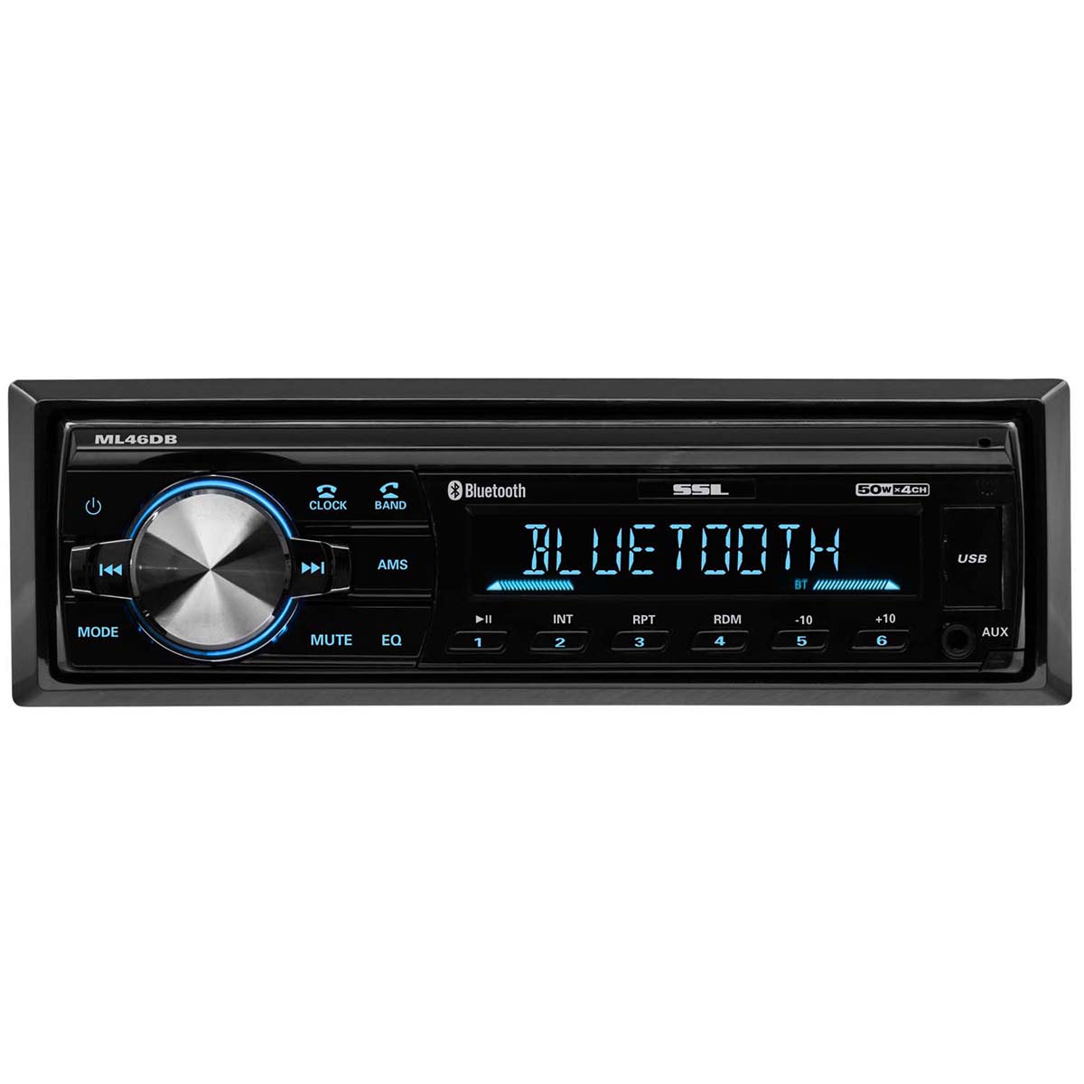 Soundstorm Single Din Digital Media Receiver BT AM/FM USB Remote