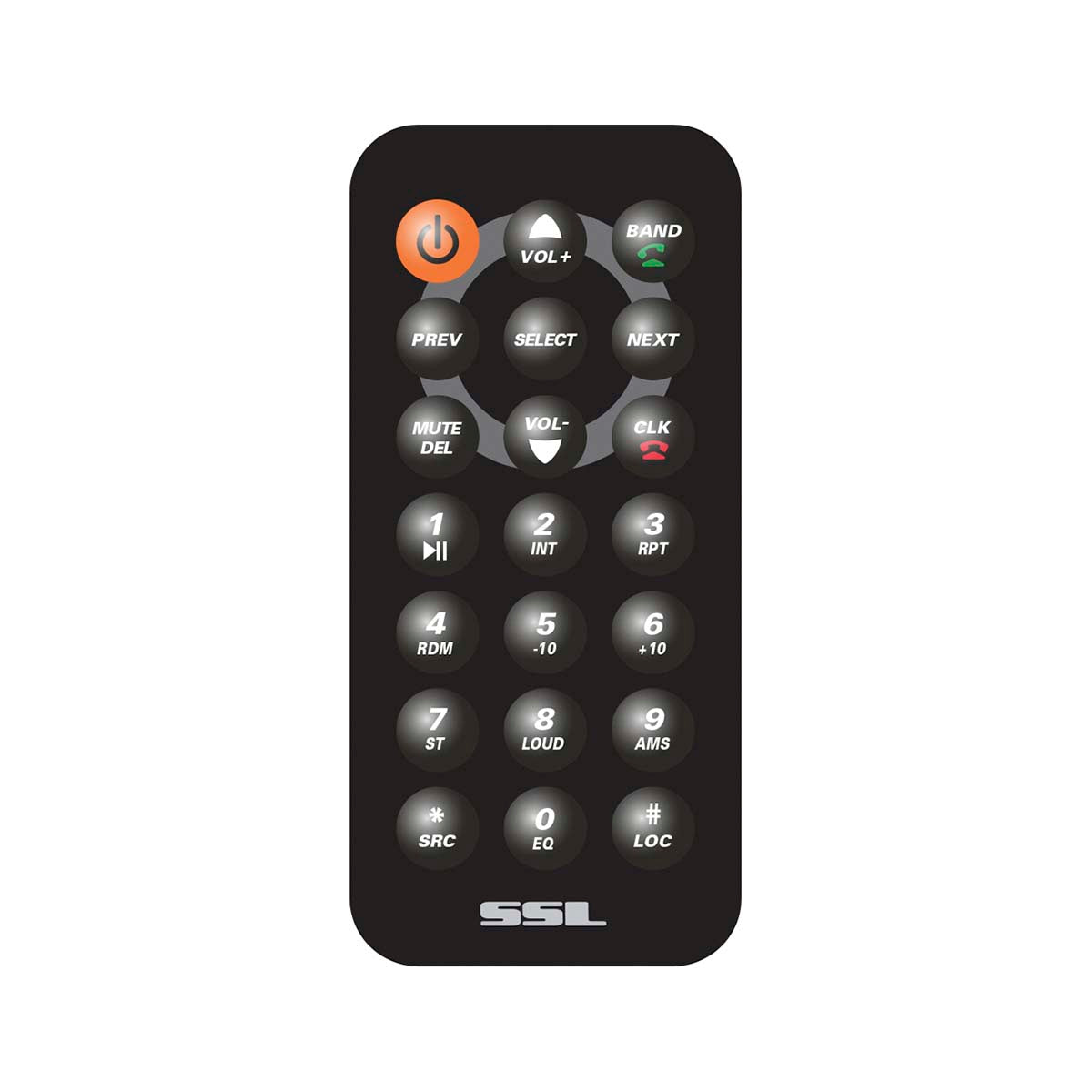 Soundstorm Single Din Digital Media Receiver BT AM/FM USB Remote