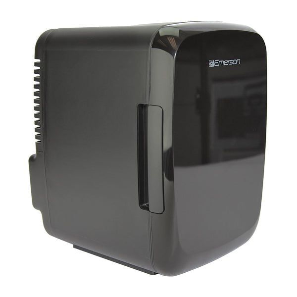 Emerson EFC-5000-Black 6-Can 4.2-Qt. Portable Mini Fridge Cooler, EFC-5000 (Black)