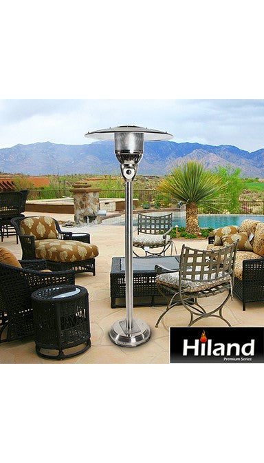 85" Natural Gas Outdoor Patio Heater - Stainless Steel