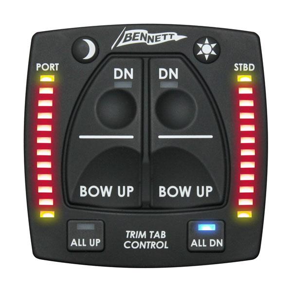 Bennett Marine Hydraulic Control W/ Indication (All In One)