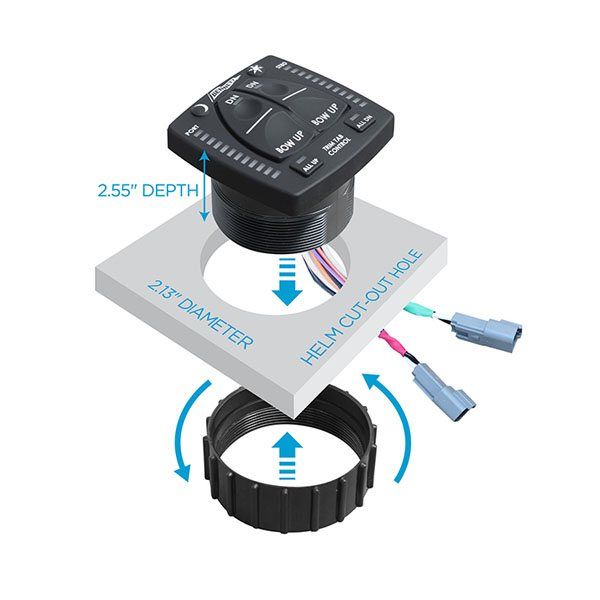Bennett Marine Bolt Integrated Helm Control Unit