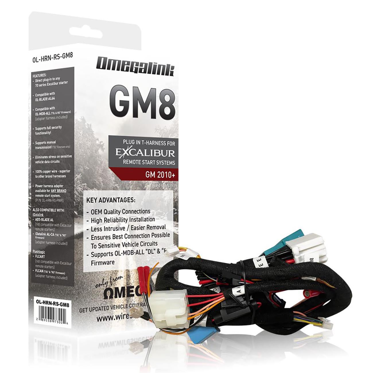 Omegalink T-Harness for Remote Start - for select GM Press To Start models (2010 - 2024)