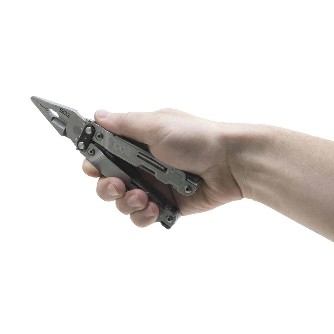 SOG PowerAccess Deluxe Multi-Tool with 21 Tools and 12-Piece Bit Kit Nylon Sheath