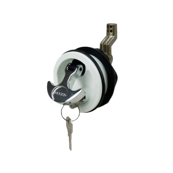 Perko Marine FLUSH LOCK-WHITE