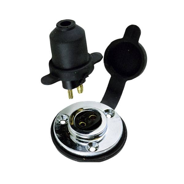 Perko Marine CHR ZINC WATERTIGHT DECK CONNECTOR
