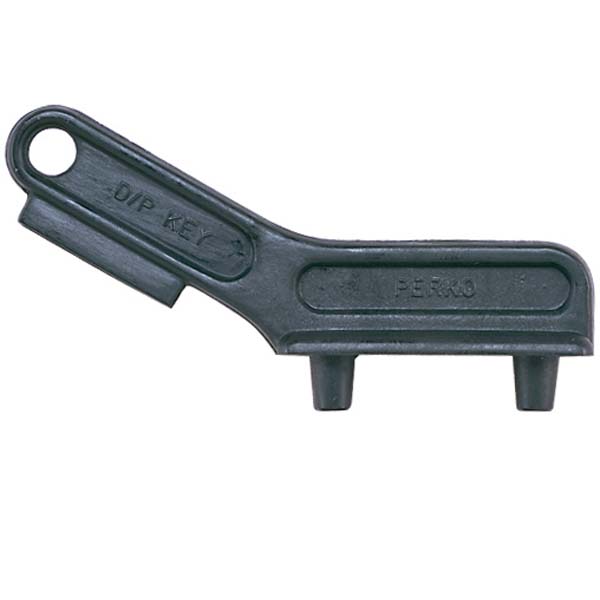 Perko Marine Black Plastic Deck Plate Key