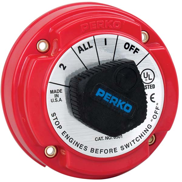 Perko Marine Battery Selector Switch
