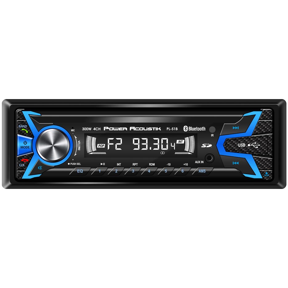 Power Acoustik AM/FM/USB/SD/BT Mechless