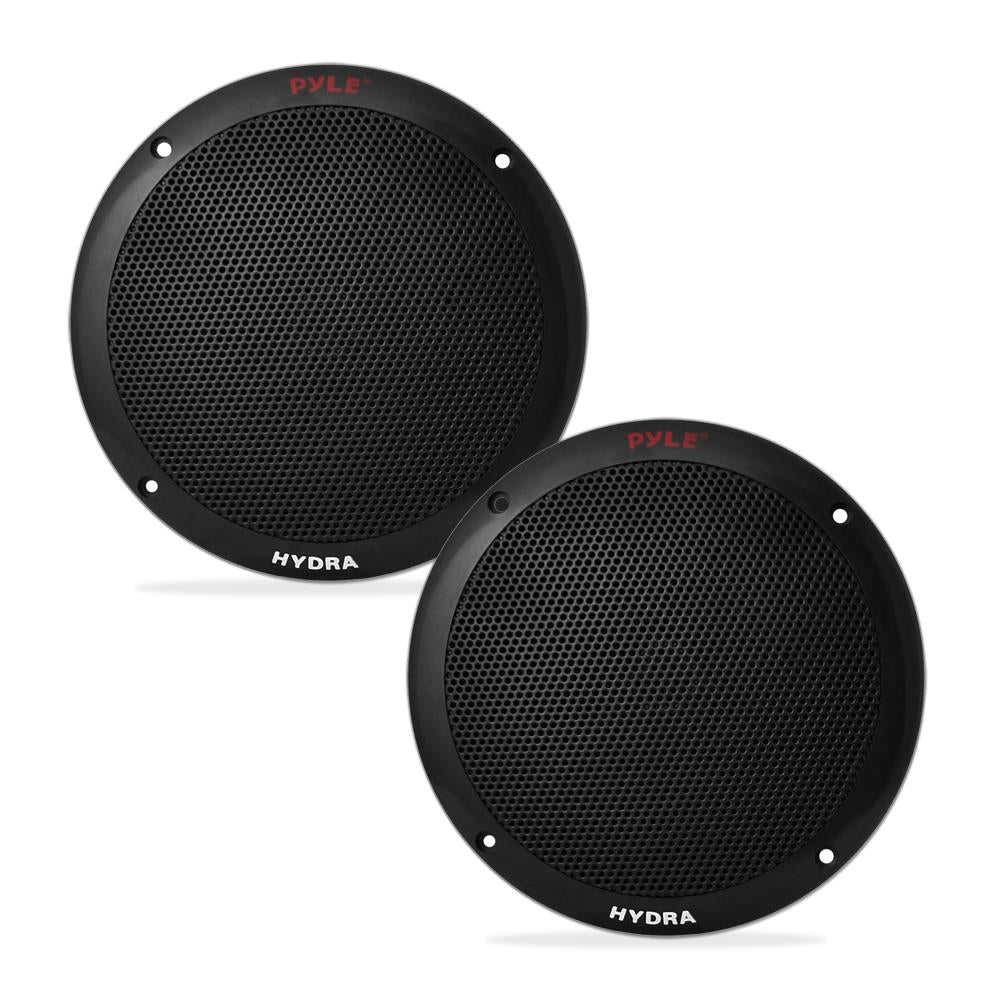 Pyle Marine 6.5GÇ¥ 2-Way Speakers (Black)