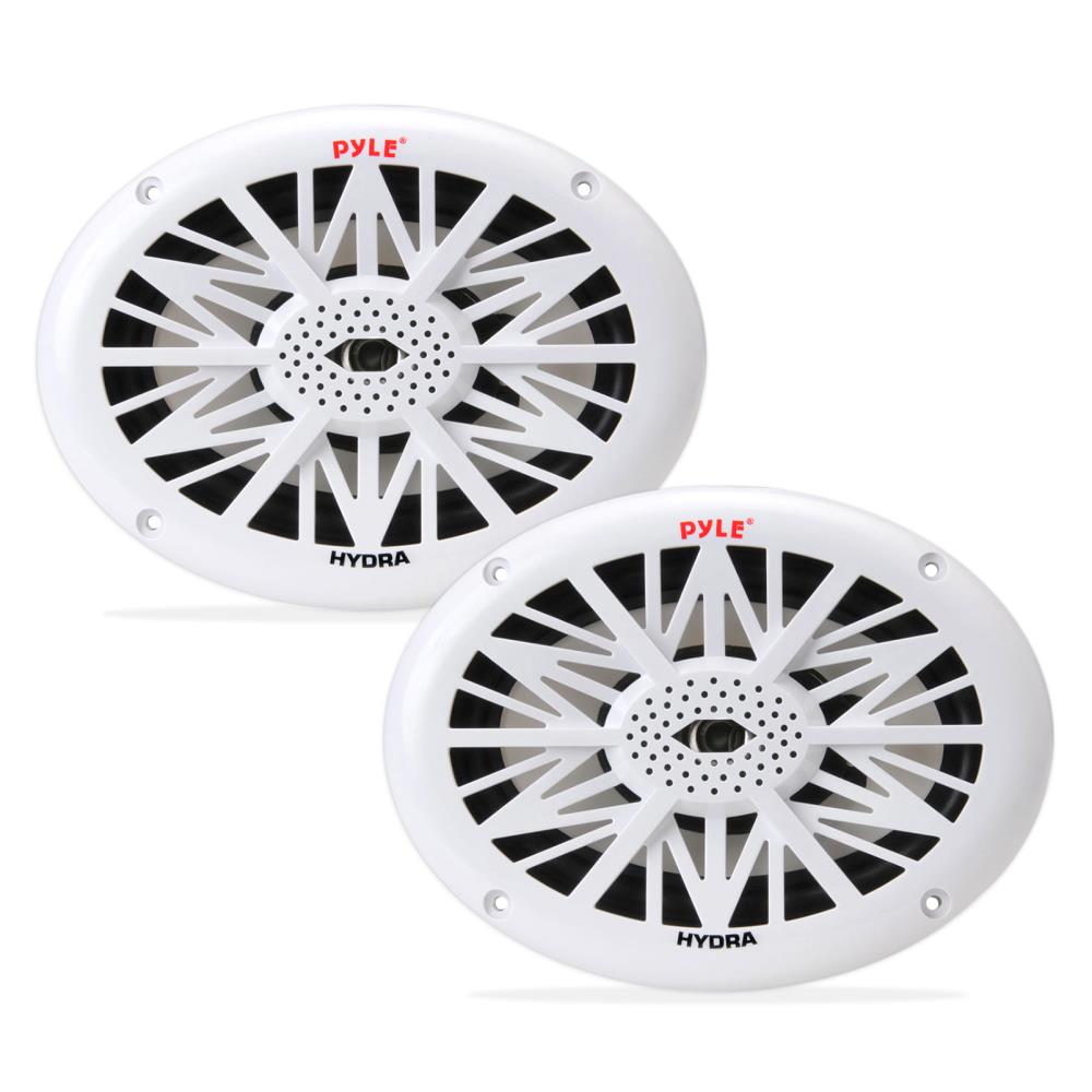 Pyle Marine 6+ù9GÇ¥ 2-Way Speakers (White)