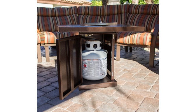 30" Conventional Fire Pit in Hammered Bronze