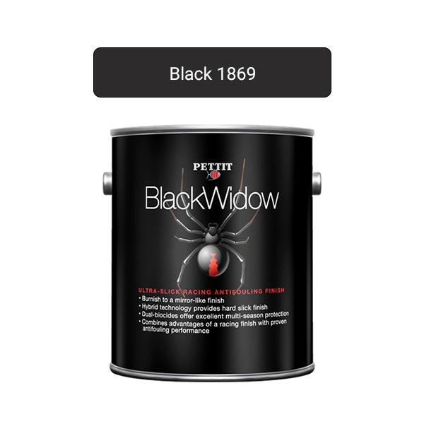 Pettit Paint BLACK WIDOW BLACK 1869G
