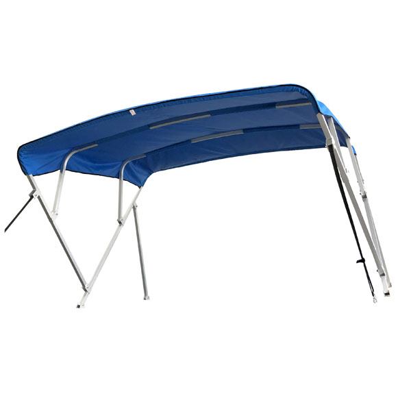 Gen3 Marine 4 Bow Pontoon Bimini Top 56"x8'x91-96" Black