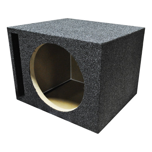 Single 10GÇ¦ Slot Ported Vented Heavy Duty Empty Woofer Enclosure