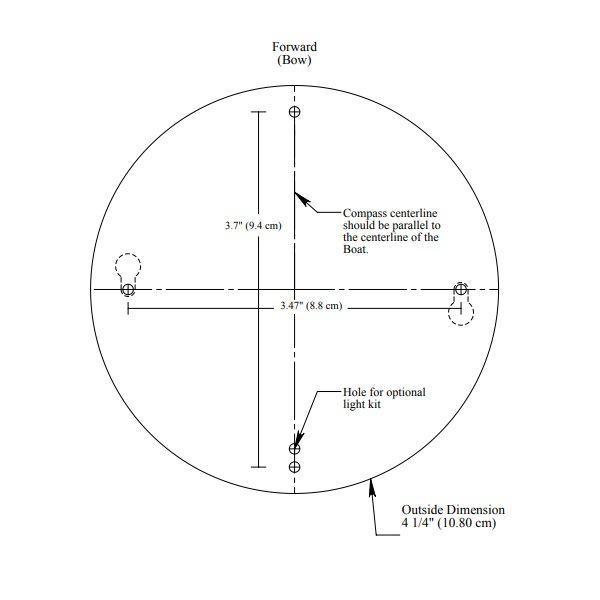 Ritchie Compass Tactician, Surface, White, Tactical dial