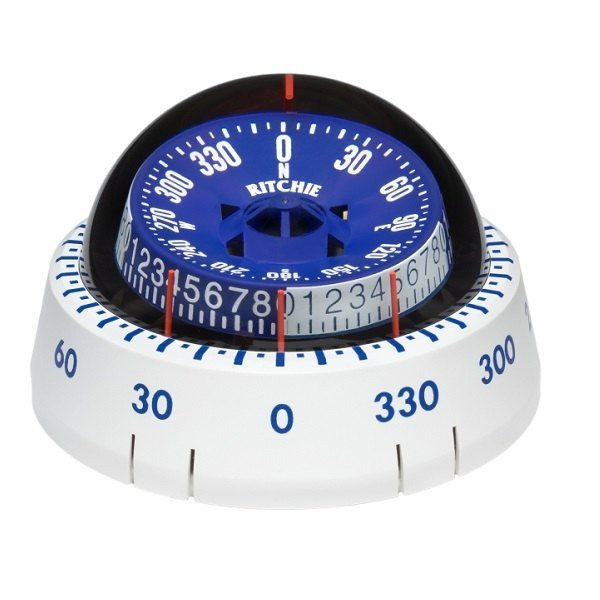 Ritchie Compass Tactician, Surface, White, Tactical dial