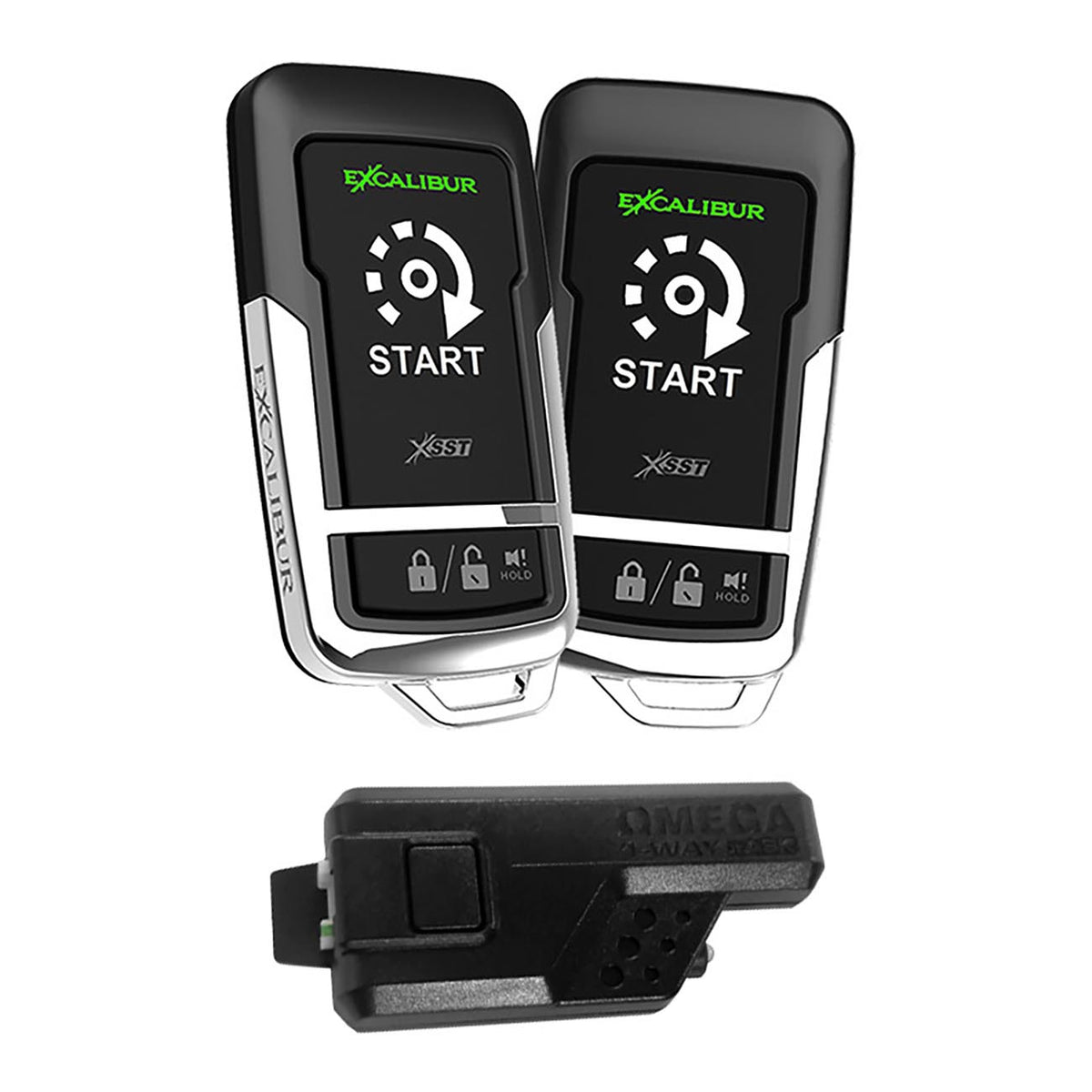 Excalibur 2-Button 1-Way Remote Kit - Up to 1/4 mile Range