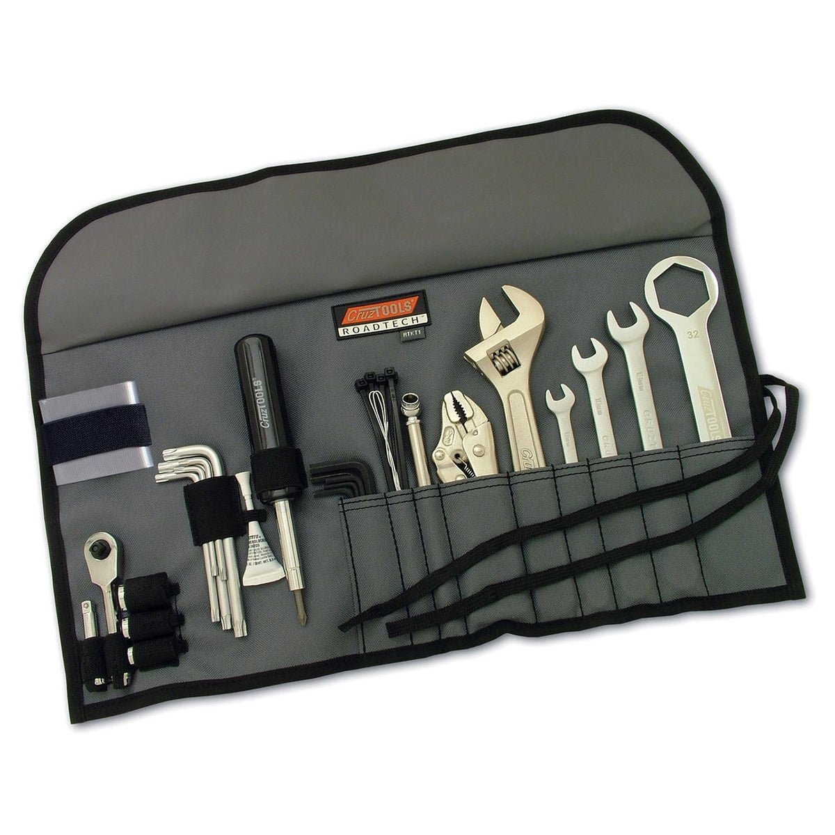 Cruz Tools RoadTechΓäó KT1 Tool Kit for KTM and Husqvarna Motorcycles (32 Piece)