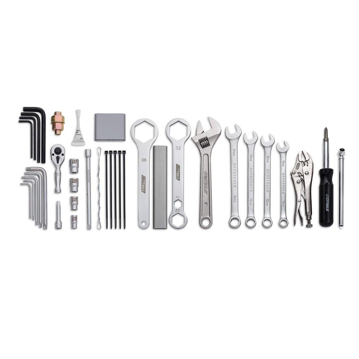 Cruz Tools RoadTechΓäó PA1 Tool Kit for Harley-Davidson Pan America Motorcycles (36 Piece)