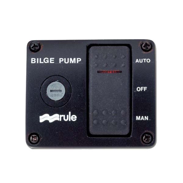 Rule Lighted Rock Switch Pnl-3 Way