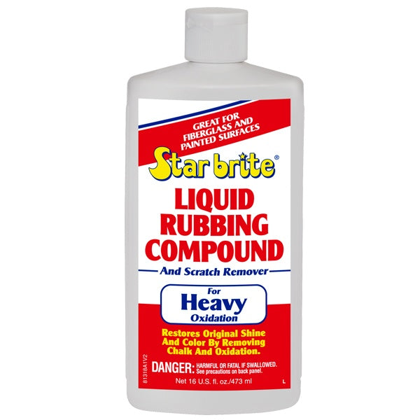 Starbrite Heavy Liquid Rubbing Compound 16Oz