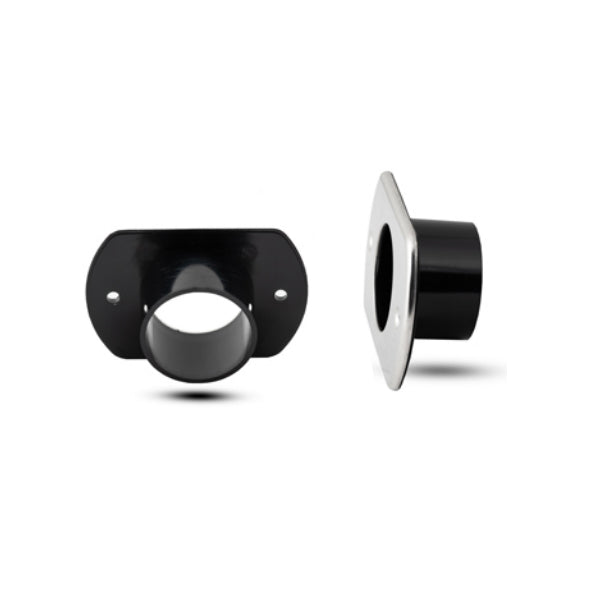 Whitecap Industries Pkgd. 316 S.S. Nylon Rod/Tube Flange