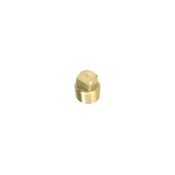 Whitecap Industries Pkgd. 1/2" Brass Plug Only