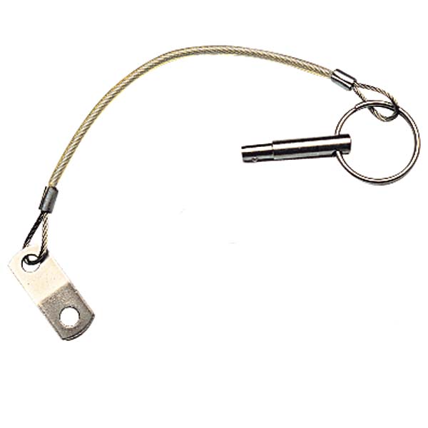 Sea Dog Marine S.S. Stepped Release Pin W/Lanyard