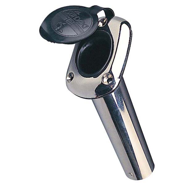Sea Dog Marine Angled Flush Mt Ss Rod Holder W/Cap