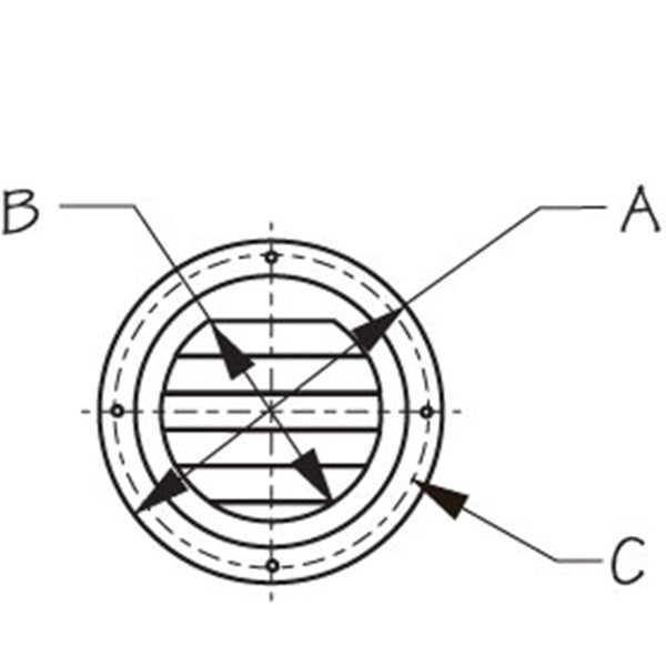 Sea Dog Marine 5" Ss Round Vent
