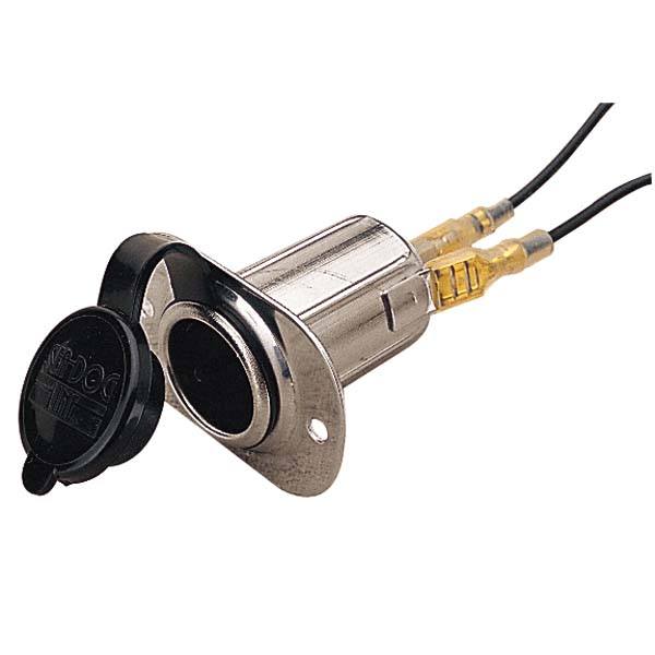 Sea Dog Marine Power Socket 12V W/Cap S.S.