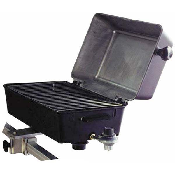 Springfield Marine Deluxe Propane Grill W/Sq Rail Mt