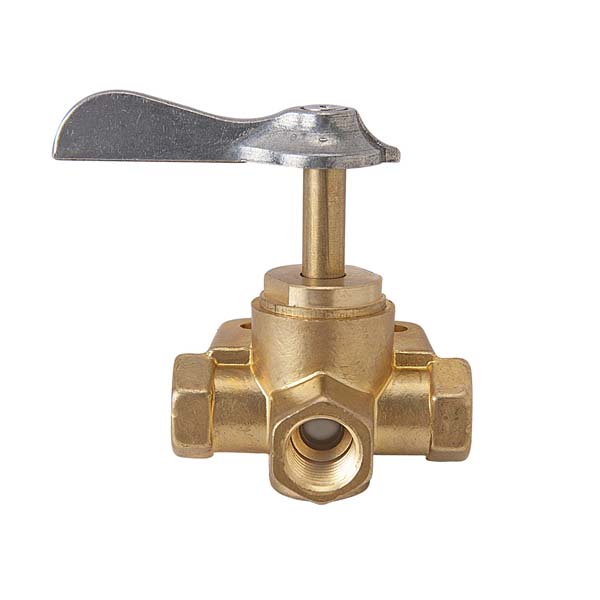 Moeller Marine 3/8 FNPT BRASS THREE-WAY VALVE