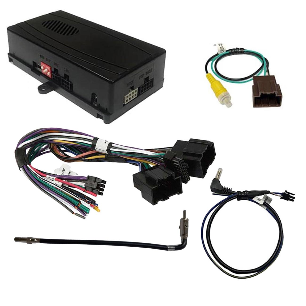 Crux Radio Replacement Interface with OnStar & SWC Retention for Select 7GÇ¥ GM IOA & IOB Vehicles