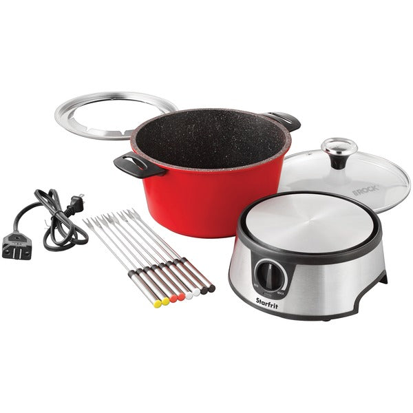 THE ROCK by Starfrit 024704-002-0000 3.2-Qt. Electric Fondue Set