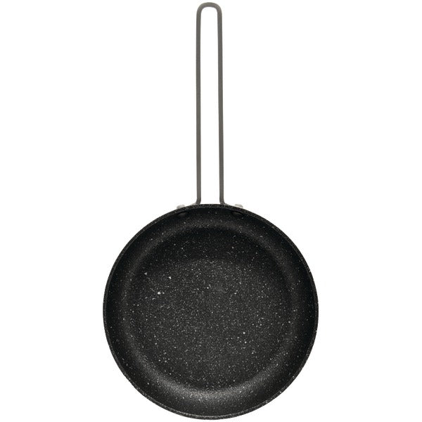 THE ROCK by Starfrit 030949-006-0000 6.5-In. Fry Pan with Stainless Steel Handle