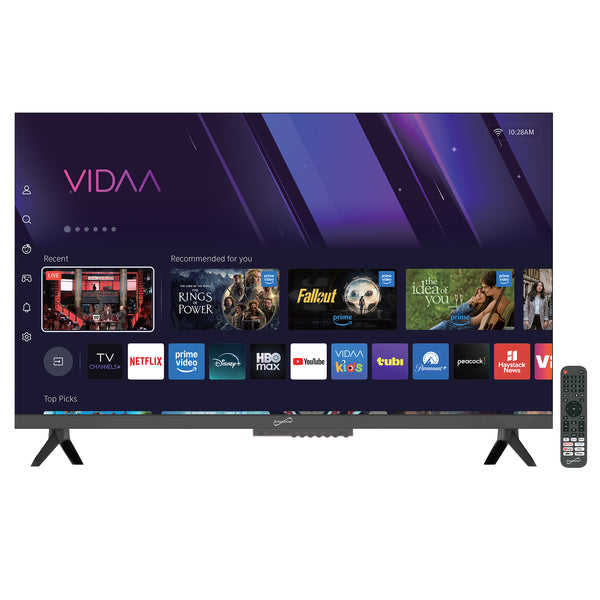 Supersonic SC-3220VTV SC-3220VTV 32-In.-Class 1366 x 768 HD LED Smart TV, Powered by VIDAA, AC/DC Compatible with Car Co
