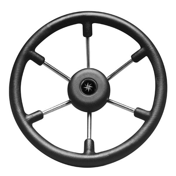Teleflex Marine Wheel Talon 14 Ss 6 Spoke Black