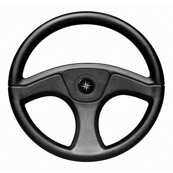 Teleflex Marine Wheel Ace 13½ Black Plastic