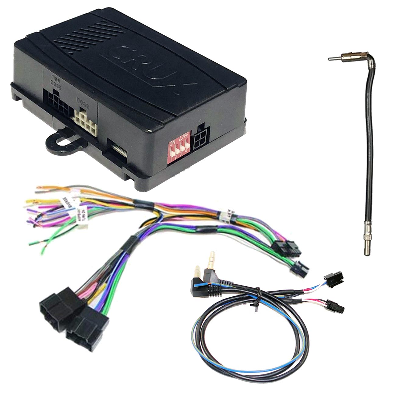 Crux Radio Replacement Interface with Steering Wh. Control Retention - Select GM Vehicles 2019 - Up