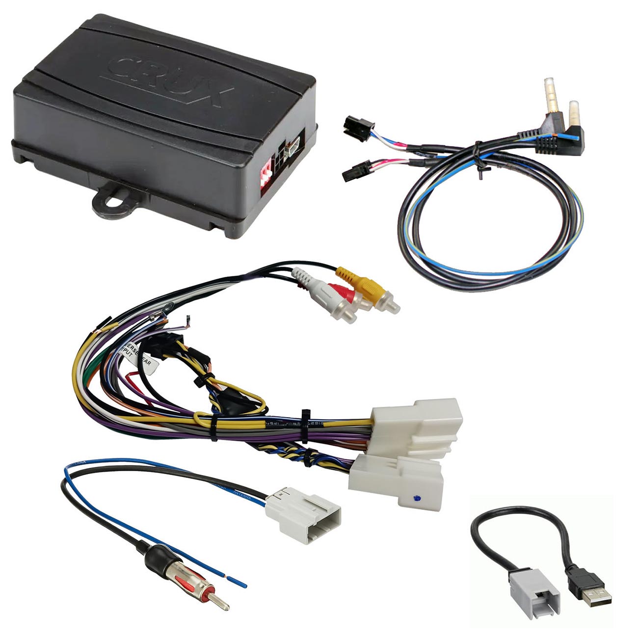 Crux Radio Replacement w/ SWC Retention - Select 2019 - UP Nissan Sentra Vehicles without Carplay