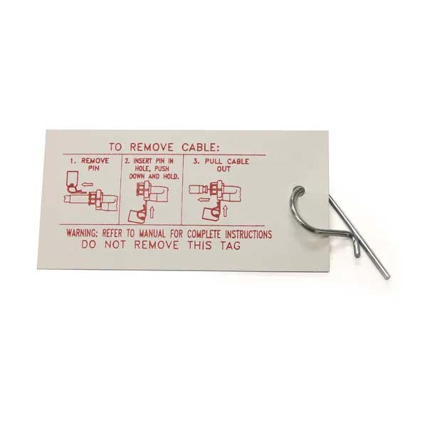 Teleflex Marine Hitch Pin And Tag For Safe-T Qc Helms