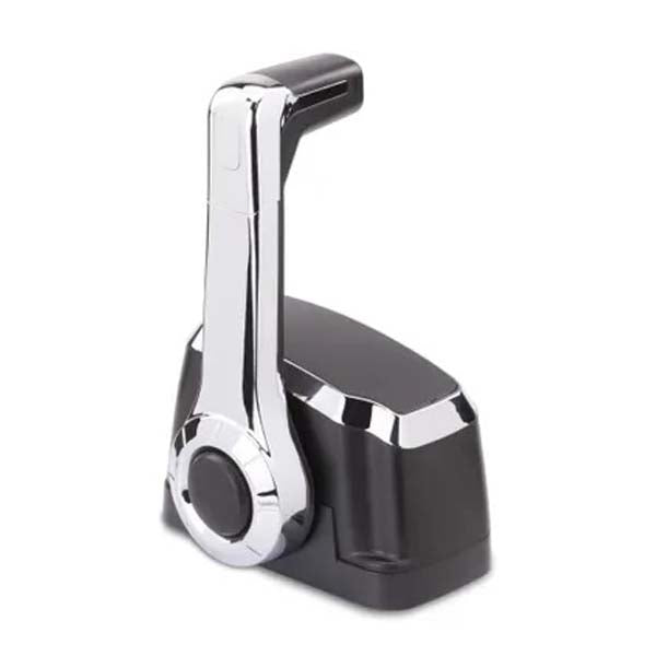 Teleflex Marine Control Single Tm Chrome Handle Chrome Cover C B Insert