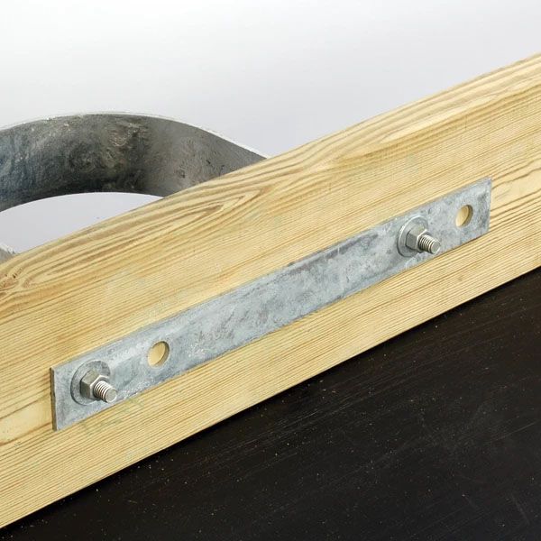 Tie Down Engineering Hurricane Strap (Backing Plate) 4" X 18"