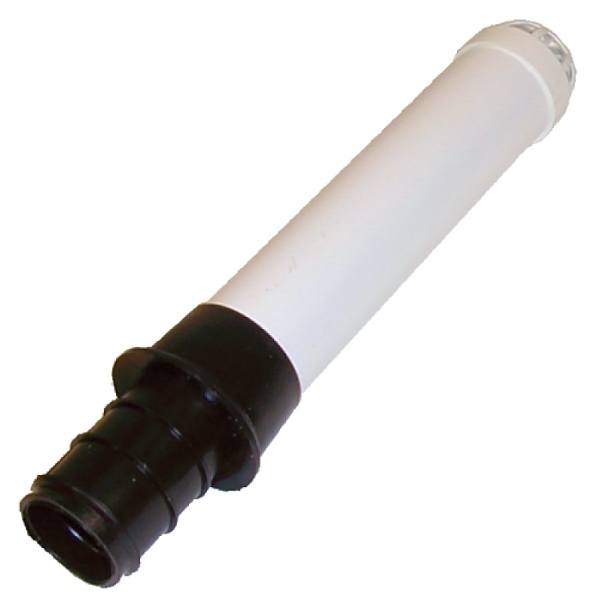 T-H Marine Overflow Drain 1 1/8" Straight-12"