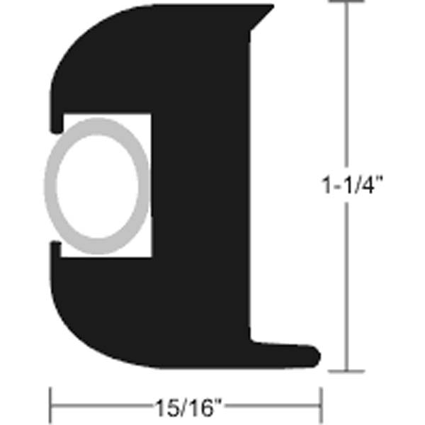 Taco Marine Rub Rail Kit 15/16 X 1 1/4 X 50'