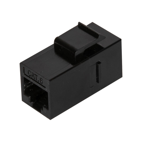 KEST CPLR CAT6 UNSHLD BLK